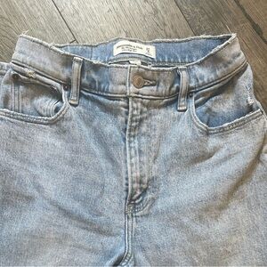 Abercrombie light wash jeans